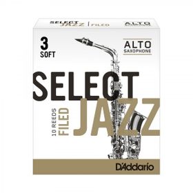 Daddario Woodwinds No:3 Soft Select Jazz Alto Saksafon Kamışı