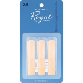 Daddario Woodwinds RCB0325 No:2.5 Royal 3'lü Sib Klarnet Kamışı