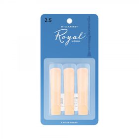 Daddario Woodwinds RCB0325 No:2.5 Royal 3'lü Sib Klarnet Kamışı
