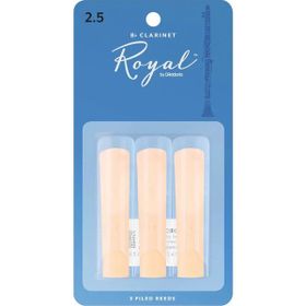 Daddario Woodwinds RCB0325 No:2.5 Royal 3'lü Sib Klarnet Kamışı