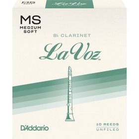 D'addario Woodwinds Rico Lavoz RCC10MS Sib Klarnet Kamışı