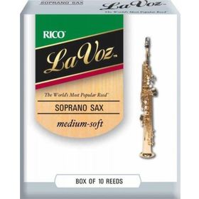 D'addario Woodwinds Rico Lavoz RIC10MS Soprano Sax Kamışı
