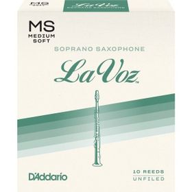 D'addario Woodwinds Rico Lavoz RIC10MS Soprano Sax Kamışı