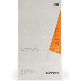 D'addario Woodwinds VENN G2 Sentetik Alto No: 2.5 Saksafon Kamışı