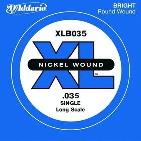 D'addario XLB035 Sol Bass Gitar Tek Teli