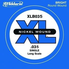D'addario XLB035 Sol Bass Gitar Tek Teli