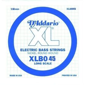 D'addario XLB045 Sol Bass Gitar Tek Teli