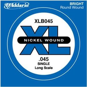 D'addario XLB045 Sol Bass Gitar Tek Teli