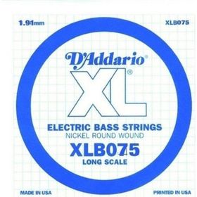 D'addario XLB075 La Bass Gitar Tek Teli