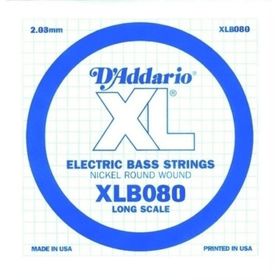 D'addario XLB080 La Bass Gitar Tek Teli