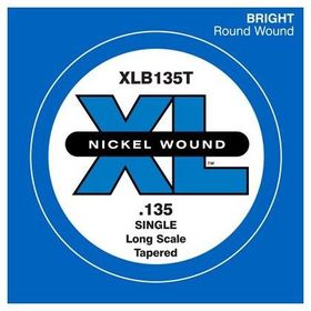 D'addario XLB135T Tek Bas Gitar Teli