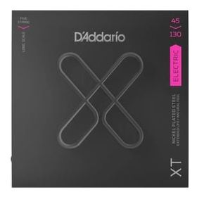 D'addario XTB45130 Xt 45-130 5 Tel Long Scale Bas Gitar Tel Seti