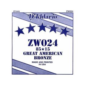 D'addario ZW024 Tek Akustik Gitar Teli