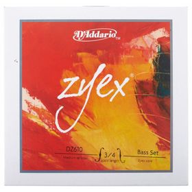 D'addario Zyex DZ610 3-4M Kontrabas Teli