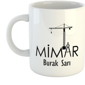Dafhi Meslek Mimar Kişiye Özel İsimli Kupa