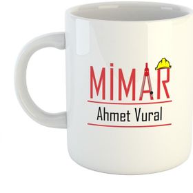 Dafhi Meslek Mimar Kişiye Özel İsimli Kupa