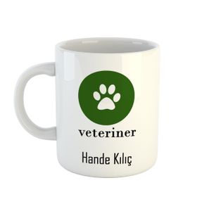 Dafhi Meslek Veteriner Kişiye Özel İsimli Kupa