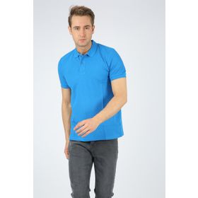 Dafron Classic Polo Yaka Pike Gri Erkek T-shirt