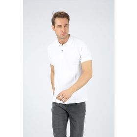 Dafron Classic Polo Yaka Pike Gri Erkek T-shirt