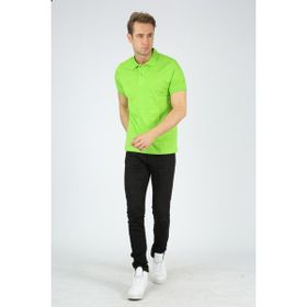 Dafron Süprem Polo Yaka Açık Yeşil Erkek T-shirt