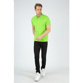Dafron Süprem Polo Yaka Açık Yeşil Erkek T-shirt