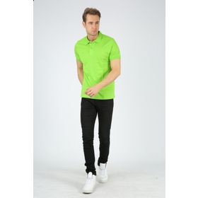 Dafron Süprem Polo Yaka Açık Yeşil Erkek T-shirt