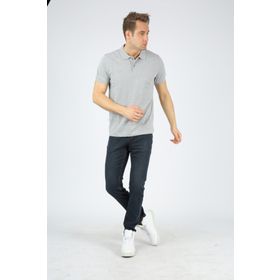 Dafron Süprem Polo Yaka Gri Erkek T-shirt
