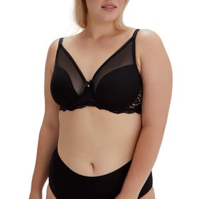 Dagi 1011KC Siyah Afrodit Toparlayıcı Cuplı Tek Örme Kadın Sütyen