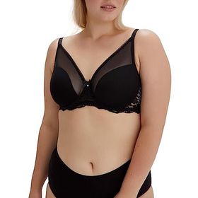 Dagi 1011KC Siyah Afrodit Toparlayıcı Cuplı Tek Örme Kadın Sütyen