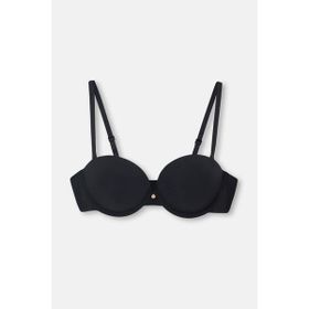 Dagi 1080KC Lily Siyah Straplez Push-Up Destekli Sütyen
