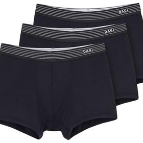 Dagi D4210 Micromodal 3'lü Siyah Erkek Boxer