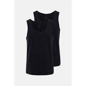 Dagi D5001 Siyah Compact 2'li Pamuklu Erkek Atlet
