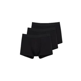 Dagi D5210 Siyah 3'lü Compact Düz Erkek Boxer