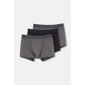 Dagi D5210 Siyah Antrasit 3'lü Compact Düz Boxer