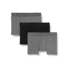 Dagi D5210 Siyah Antrasit 3'lü Compact Düz Boxer