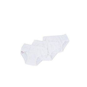 Dagi K017Y0030 Beyaz 3'lü Penye Kız Çocuk Slip Külot