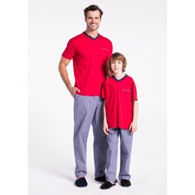 Dagi K0217K0085 Kırmızı Sabahlık