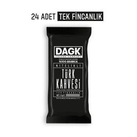 Dagk Nitelikli Tek Fincanlık 6 gr Türk Kahvesi (100 adet)