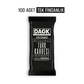 Dagk Nitelikli Tek Fincanlık 6 gr Türk Kahvesi