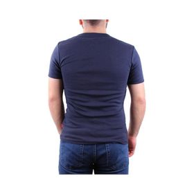 Dagoster 4604 Lacivert Bisiklet Yaka Erkek Tshirt