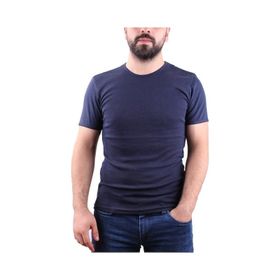 Dagoster 4604 Lacivert Bisiklet Yaka Erkek Tshirt