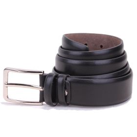 Dagoster DMK26-302 Siyah Suni Deri 3.5 cm Erkek Kemer