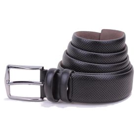 Dagoster DMK26-303 Siyah Suni Deri 3.5 cm Erkek Kemer