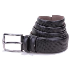 Dagoster DMK26-303 Siyah Suni Deri 3.5 cm Erkek Kemer