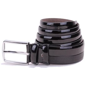 Dagoster DMK26-304 Siyah Rugan Deri Erkek Kemer