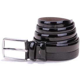 Dagoster DMK26-304 Siyah Rugan Deri Erkek Kemer