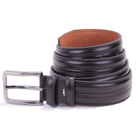 Dagoster DMK26-305DG Siyah Hakiki Deri Erkek Kemer
