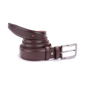 Dagoster DMK26-306DG Kahve Hakiki Deri Erkek Kemer