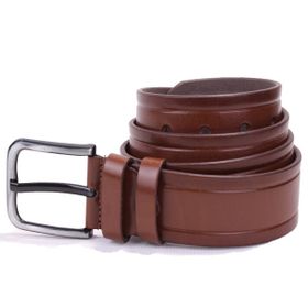 Dagoster DMK26-454 Taba Suni Deri Erkek Kemer
