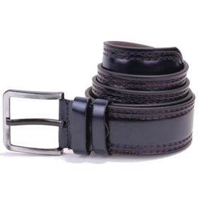 Dagoster DMK26-455 Lacivert Suni Deri Erkek Kemer